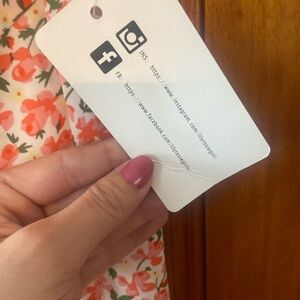 Lily Rosie girl dress - size small and new wirh tags